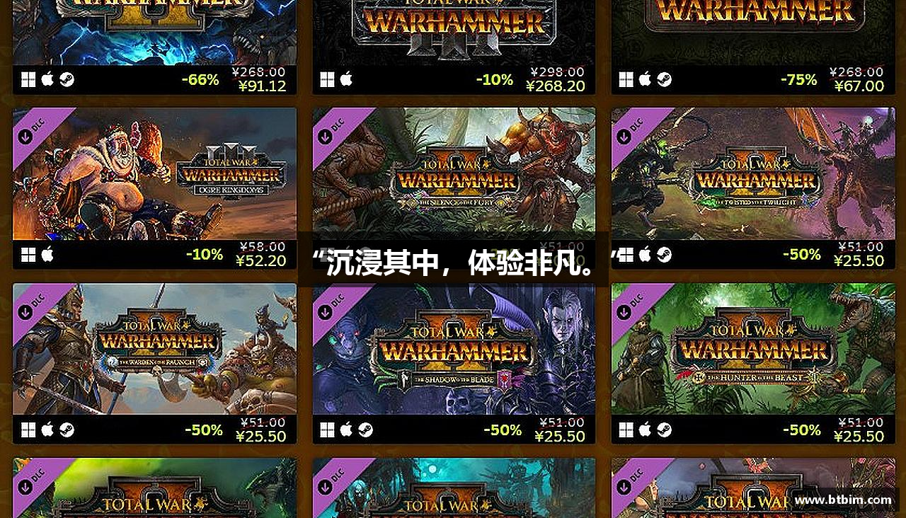 “沉浸其中，体验非凡。”